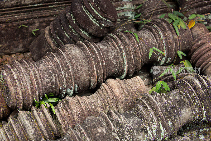 柬埔寨:Banteay Samré吴哥建筑群中的寺庙